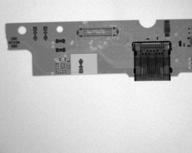 Left end of lower side of the USB connector board
